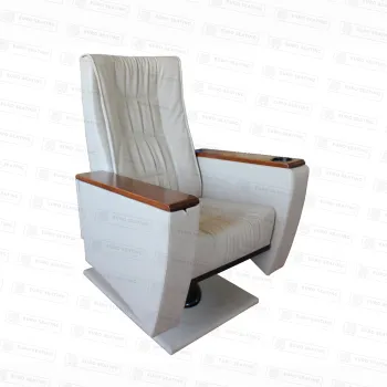 كرسي سينما Viptorium Y30 ومقعد قاعة كبار الشخصيات لكراسي المؤتمرات مع طاولة للكتابة