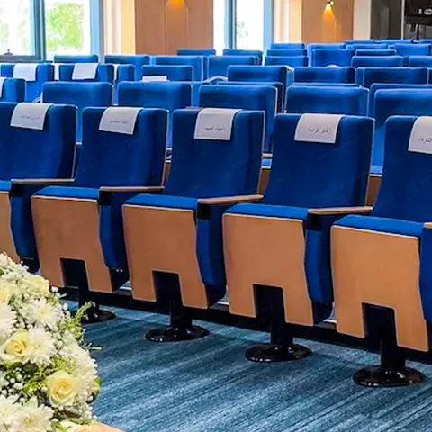كراسي قاعات محاضرات كلية الريادة 